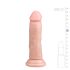 Easytoys - Realističan dildo sa vakumskim postoljem (15,5 cm) - prirodna boja