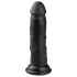 Easytoys - Realistični Dildo sa Vakumom (15,5cm) - Crni