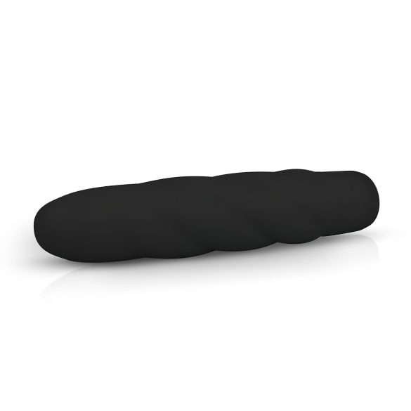 Easytoys Power Vibe - uvijeni silikonski vibrator (crni)