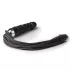 Easytoys Flogger - bič i silikonski dildo u jednom (crno)