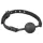 EasyToys - gag sa silikonskom kuglom (crni)