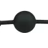 EasyToys - gag sa silikonskom kuglom (crni)