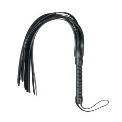 Easytoys Flogger - crni bič od meke veštačke kože