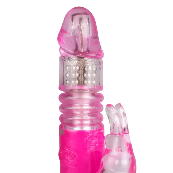 Easytoys Bunny - tikerasti vibrator (rozé)