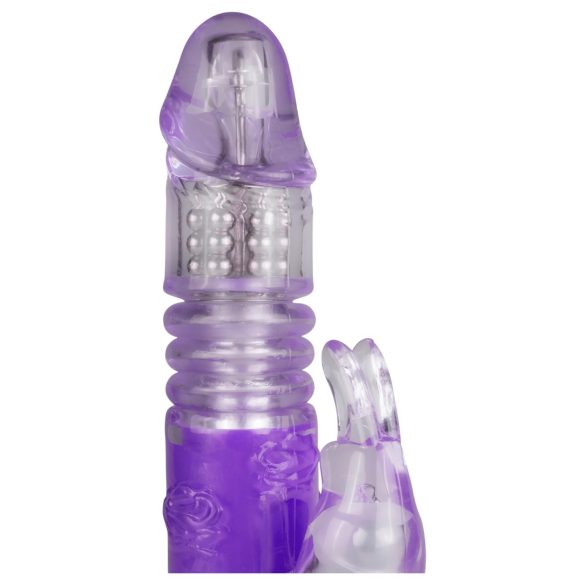 Easytoys Zeka - rotirajući-vibrirajući vibrator (ljubičasti)