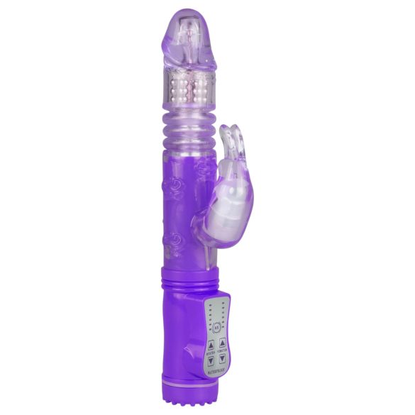 Easytoys Zeka - rotirajući-vibrirajući vibrator (ljubičasti)