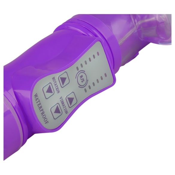 Easytoys Zeka - rotirajući-vibrirajući vibrator (ljubičasti)