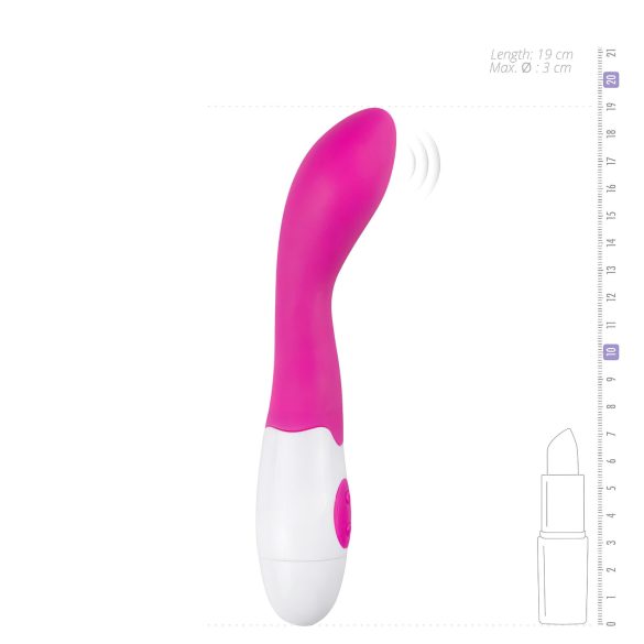 Easytoys Blossom Vibe - Silikonski G-tačka vibrator (pink)