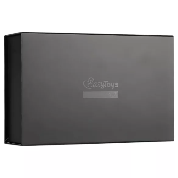 Easytoys - fetiš ogrlica i povodac (crna)