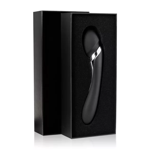 Sway No.1 Wand - punjivi 2u1 masažer vibrator (crna)