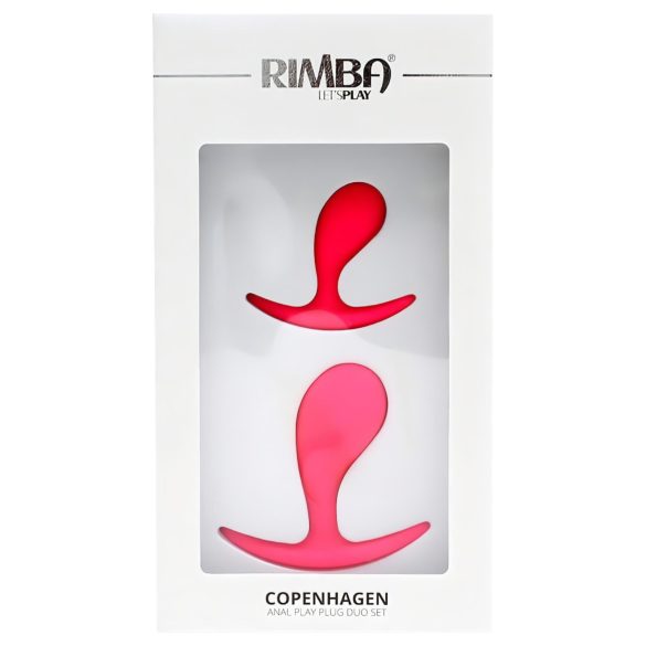 Rimba Copenhagen - pink analni čep set (2 komada)