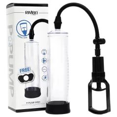 Rimba P-PP01 - prozirna pumpa za penis sa dva prsta
