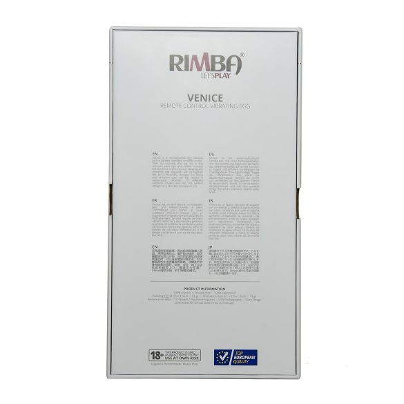 Rimba Venice - bežični vibrirajući jaj (ljubičasti)