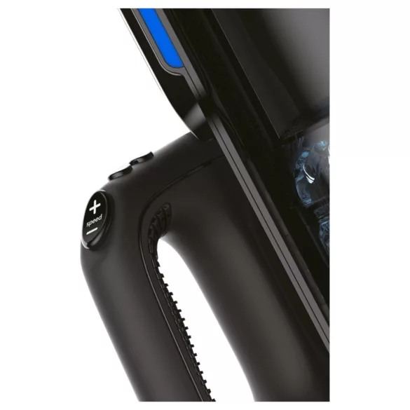 LETEN SM 500 - Automatski masturbator s držačem za telefon (crna)