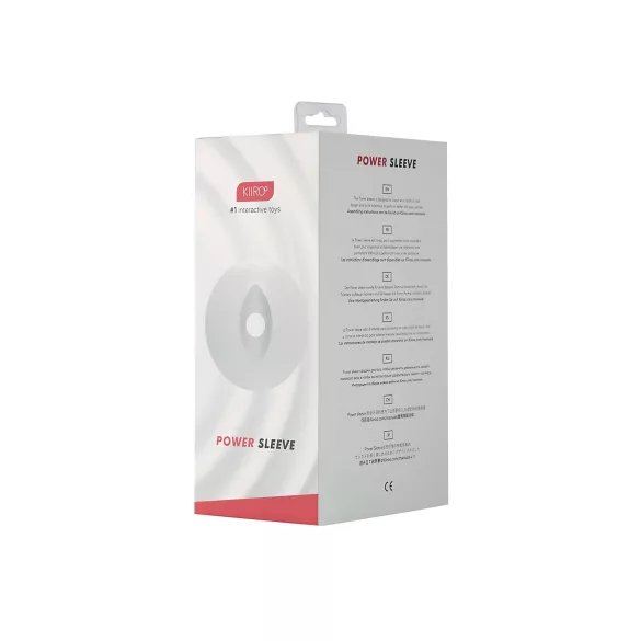Kiiroo Titan Power - ulagač za masturbaciju (proziran)