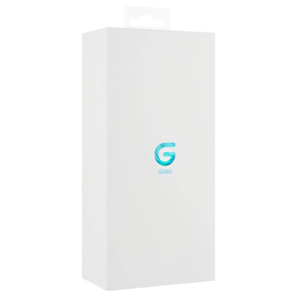 Gildo Staklena No. 5 - spiralni stakleni dildo (prozirno-plav)