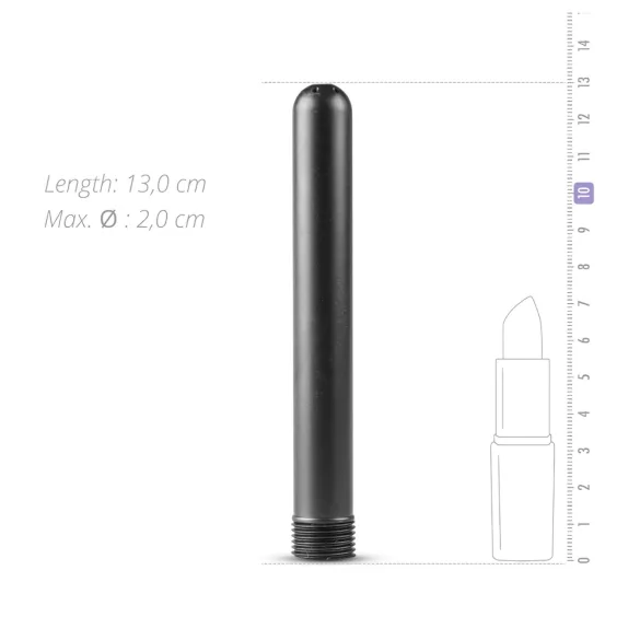 Easytoys - analni tuš nastavak (crna)