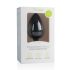 Easytoys Diamond - crni analni plug s belim kamenom (veliki)