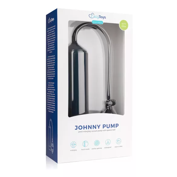 Easytoys - pumpica za penis (crna)