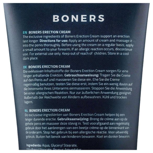 Boners Erection - krema za stimulaciju muškaraca (100ml)