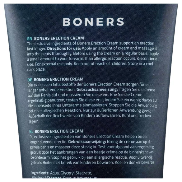 Boners Erection - krema za stimulaciju muškaraca (100ml)