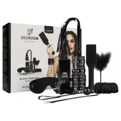 Secret Pleasure Chest - napredni BDSM set - 14 delova (crni)