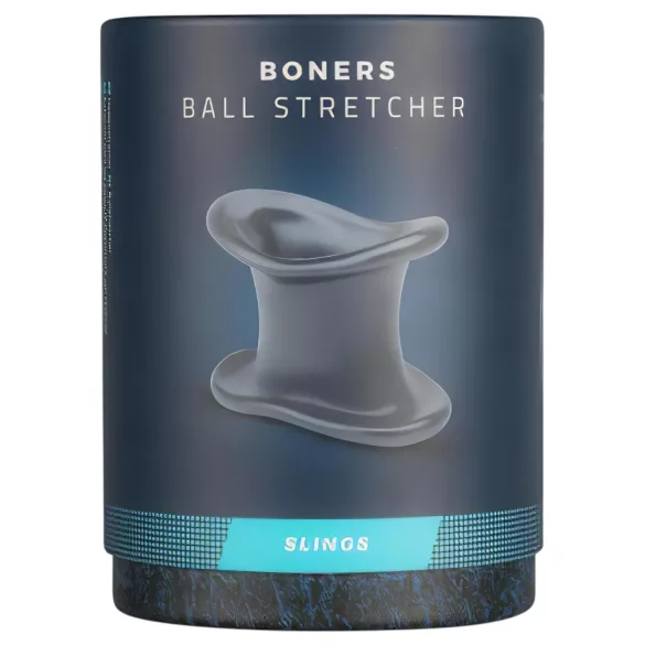 Boners - prsten za jaja i istezač u jednom (sivi)