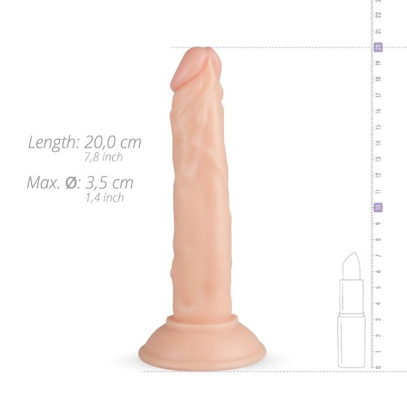 Real Fantasy Blane - realistični dildo - 20cm (natur)