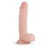 Realan Flubija - realistični dildo sa testisima - 25cm (natur)