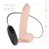 Real Fantasy Glynn - punjivi, realistični vibrator - 25cm (natur)