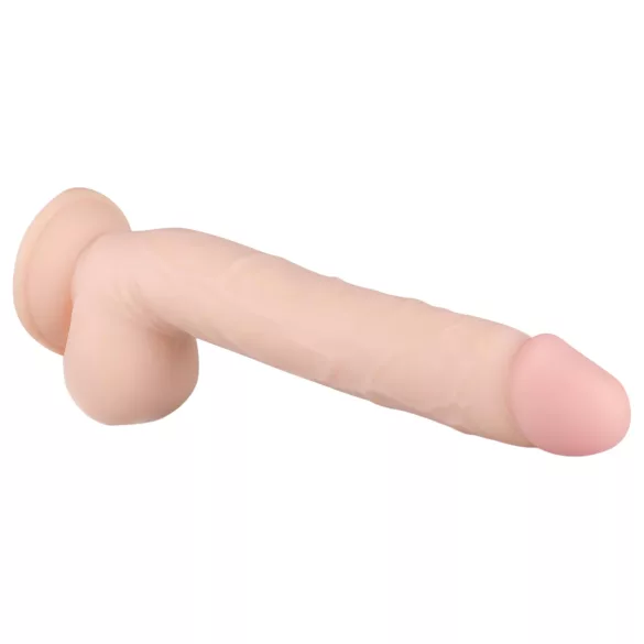 Real Fantasy Elvin - punjivi, prirodni vibrator - 28 cm (boja kože)