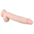 Real Fantasy Dwane - bežični, realistični vibrator - 31cm (natur)