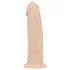 Real Fantasy Winston - vibrator sa vakumom - 19cm (prirodna boja)
