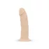 Real Fantasy Winston - vibrator sa vakumom - 19cm (prirodna boja)
