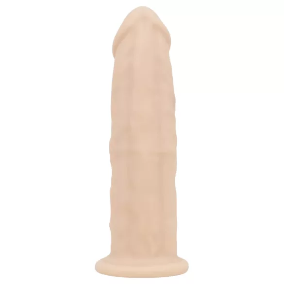 Real Fantasy Winston - vibrator sa vakumom - 19cm (prirodna boja)