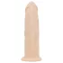 Real Fantasy Winston - vibrator sa vakumom - 19cm (prirodna boja)