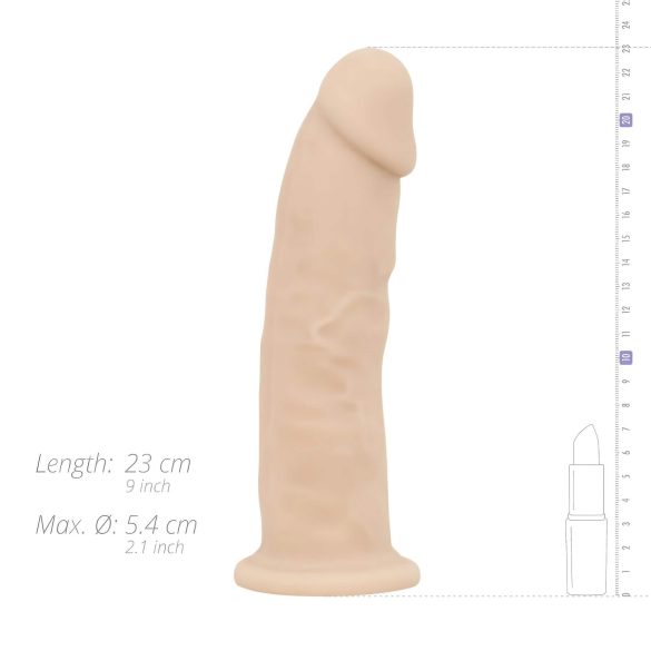 Real Fantasy Xavier – realistični dildo – 23cm (natur)