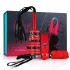 Secret Pleasure Chest - napredni BDSM set - 10 delova (crveni)