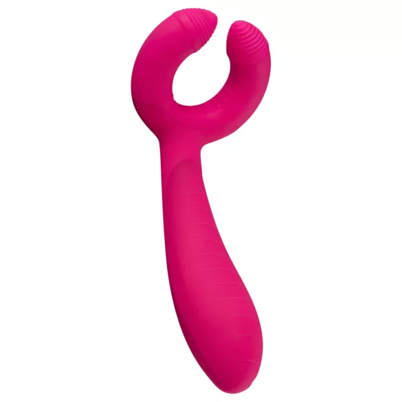 Easytoys Couple - punjivi, vodootporni vibrator za parove (roze)