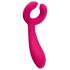 Easytoys Couple - punjivi, vodootporni vibrator za parove (roze)