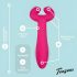 Easytoys Couple - punjivi, vodootporni vibrator za parove (roze)