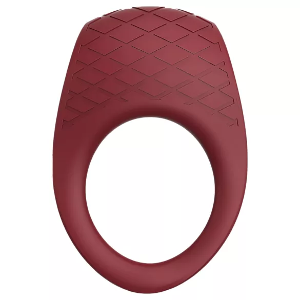 Dreamtoys Ivy - vibrirajući prsten za penis (bordo)