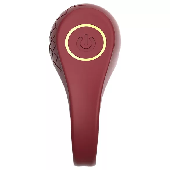 Dreamtoys Ivy - vibrirajući prsten za penis (bordo)