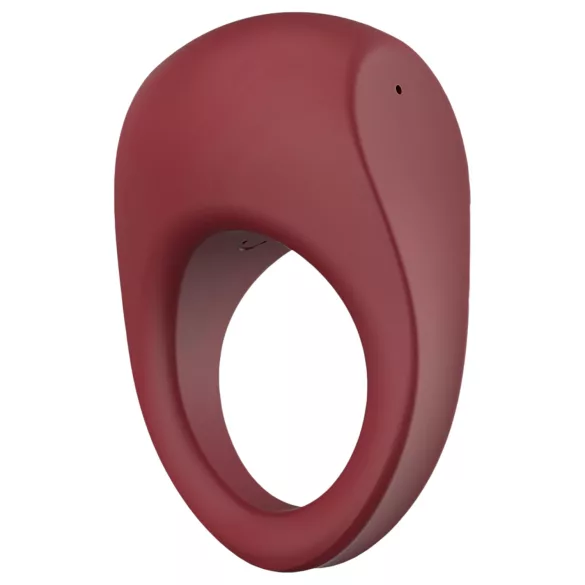 Dreamtoys Ivy - vibrirajući prsten za penis (bordo)