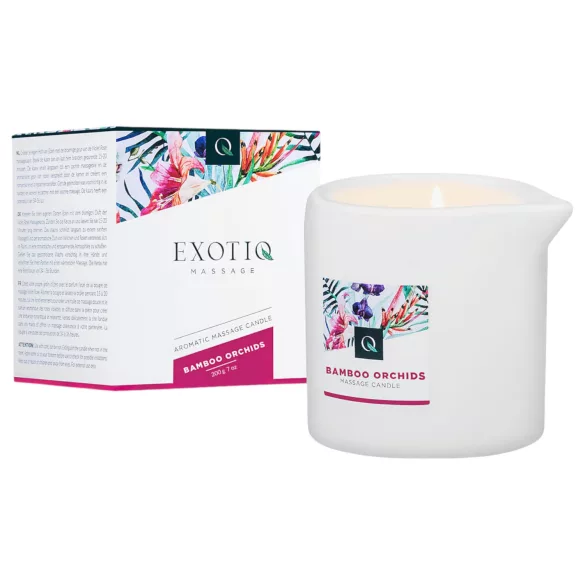 Exotiq Bambusove Orhideje - masažna sveća (200g)