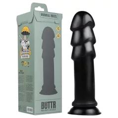 BUTTR Madbull Muzzl - crni dildo sa vakuum bazom