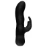 Easytoys Mad Rabbit - vibrator za G-tačku sa stimulacijom klitorisa (crna)