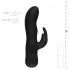Easytoys Mad Rabbit - vibrator za G-tačku sa stimulacijom klitorisa (crna)
