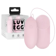   LUV EGG - носиво, пуњиво радио вибрирајуће јаје (розе)