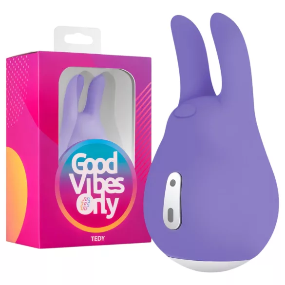 Good Vibes Tedy - bežični, zeka vibrator za klitoris (ljubičasti)
